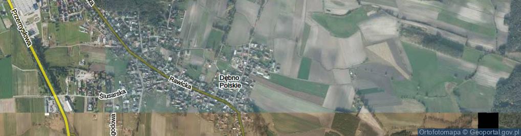 Zdjęcie satelitarne Chłopska ul.